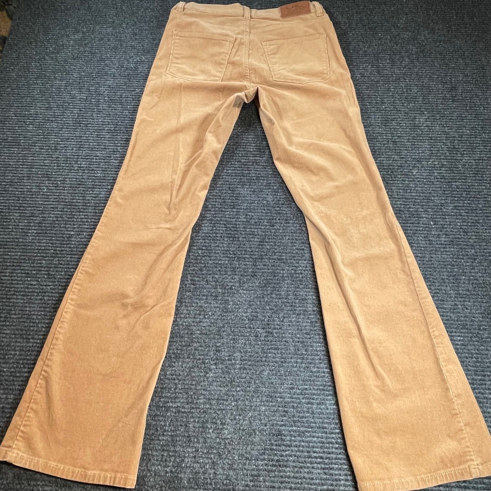 Lauren Ralph Lauren Tan Corduroy Classic Bootcut Pants Womens 2 Stretch Brown - Picture 2 of 10